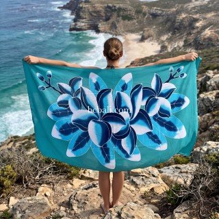 Hot Sale Rayon Lava Lava Hand Painted by Balinese Artisans